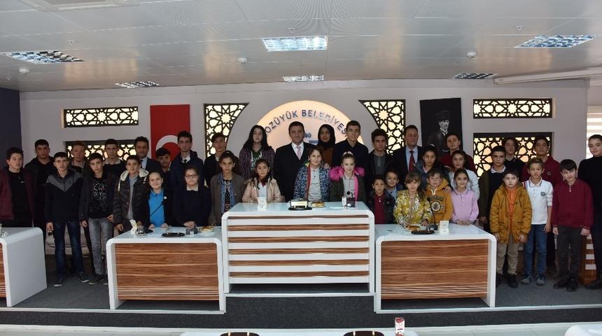 Başkan Bakıcı, &Ouml;ğrenci Meclis başkanları ile bir araya geldi