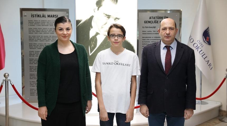 SANKO okulları &ouml;ğrencisi satran&ccedil;ta il birincisi oldu
