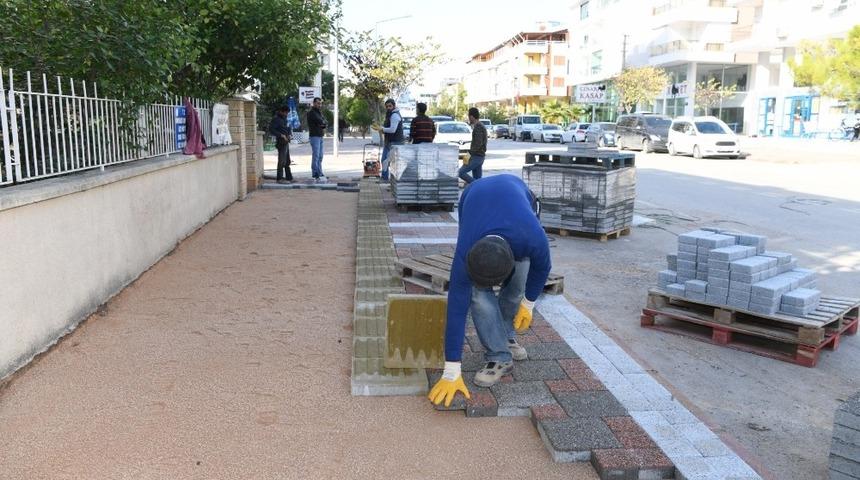 Antalya&rsquo;ya &ouml;rnek kaldırım