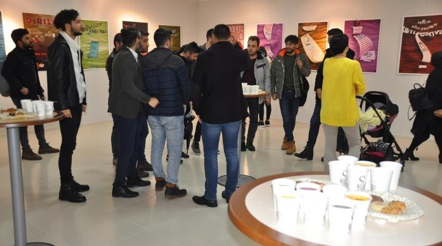 Mahir Yerlikaya Afiş Sergisi a&ccedil;ıldı