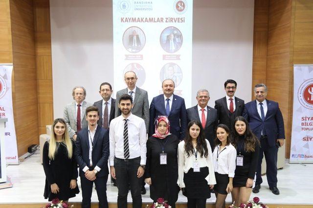 Bandırma Üniversitesi’nde Kaymakamlar Zirvesi