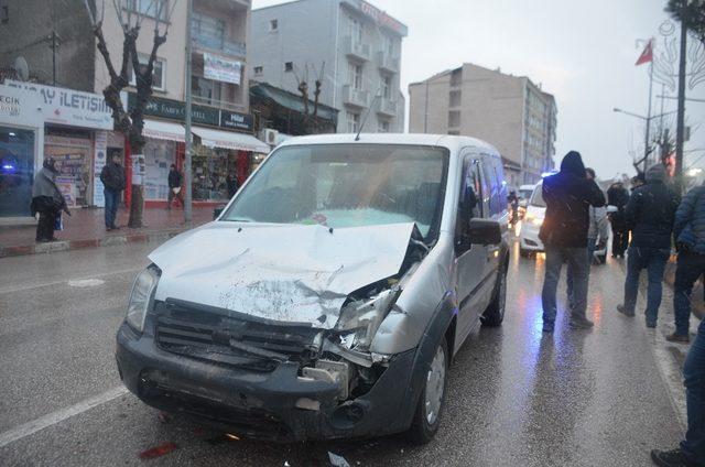 Bilecik’te trafik kazası, 1 yaralı