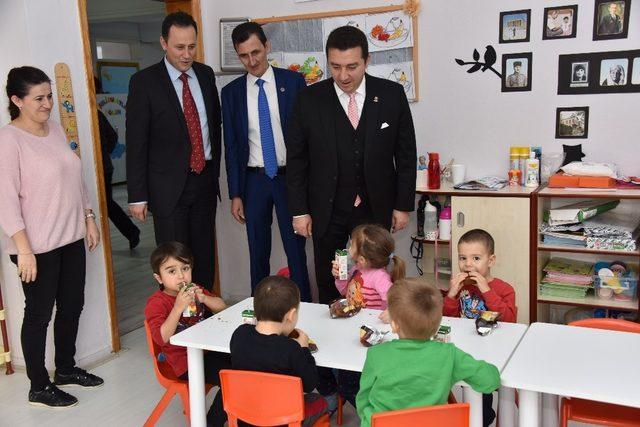 Minikler Başkan Bakıcı ile buluştu