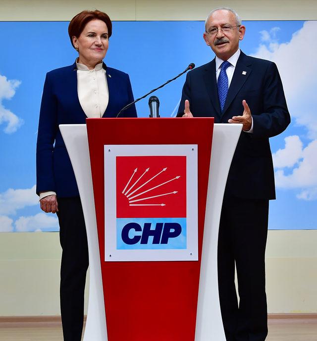 Kılıçdaroğlu ve Akşener'den 'ittifak' açıklaması