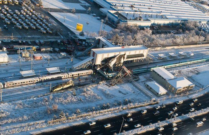 Ankara'da tren kazası! Yüksek hızlı tren banliyö treniyle çarpıştı G1