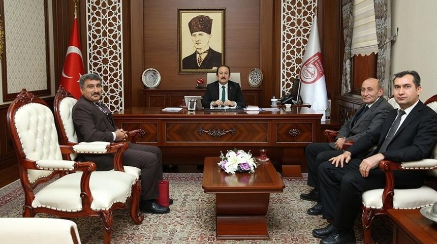 Meteoroloji B&ouml;lge M&uuml;d&uuml;r&uuml; Ceylan&rsquo;dan Vali Pehlivan&rsquo;a ziyaret