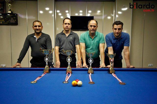 Geleneksel Masterlar 3 Bant Bilardo Turnuvası Tamamlandı