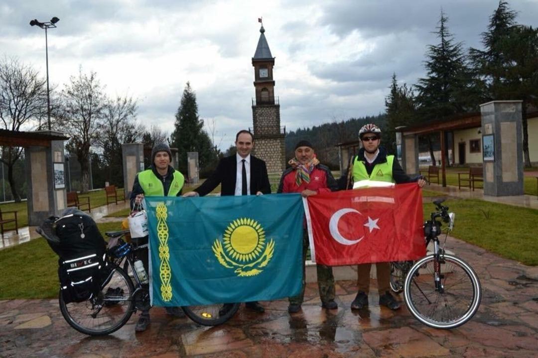 Bilecik bisikletli grupların uğrak yeri oldu
