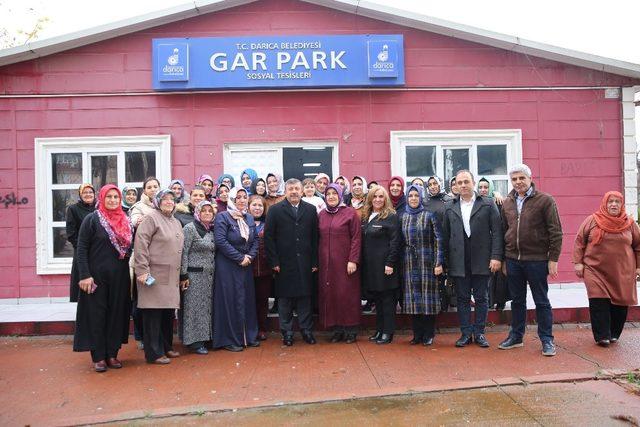 Darıcalı kursiyerlerden örnek davranış