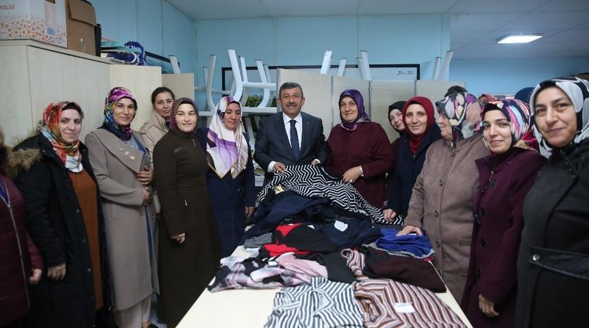 Darıcalı kursiyerlerden &ouml;rnek davranış