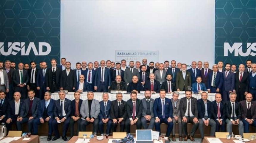M&Uuml;SİAD&rsquo;ın başkanlarından ortak a&ccedil;ıklama
