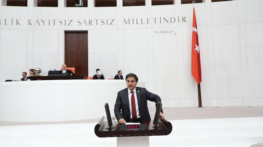 Milletvekili G&uuml;neş, b&uuml;t&ccedil;e g&ouml;r&uuml;şmelerin konuştu