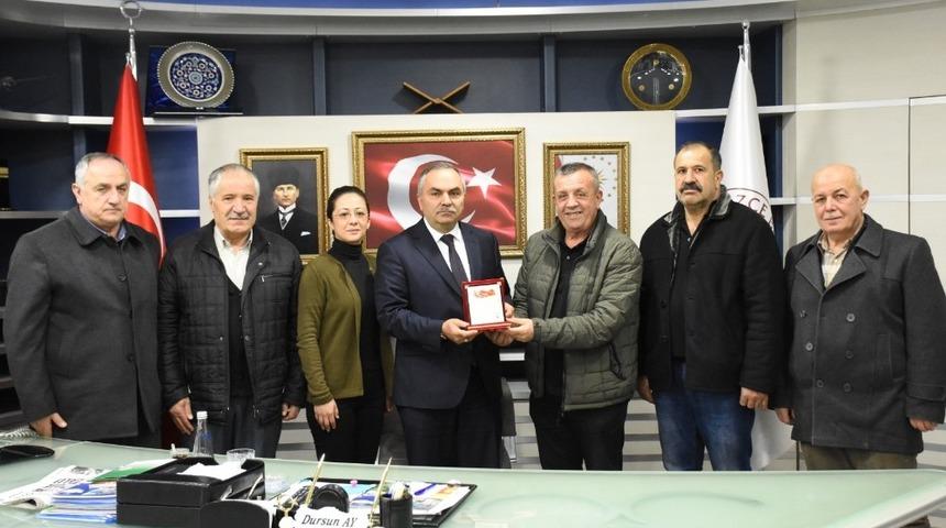 KSS y&ouml;netiminden Başkan Ay&rsquo;a ziyaret