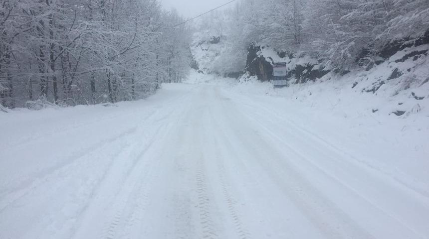 Ordu&rsquo;da kar kalınlığı 25 cm