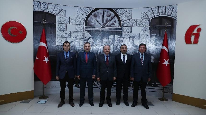 Vali &Ccedil;akacak, Vergi Dairesi Başkanlığı&rsquo;nı ziyaret etti