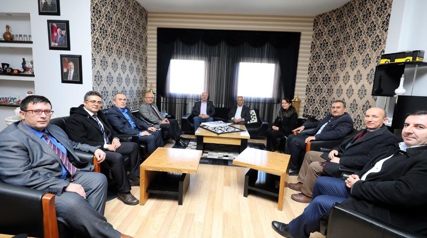 Memur sendikalarından Başkan &Ccedil;oban&rsquo;a &ldquo;teşekk&uuml;r ziyareti&rdquo;