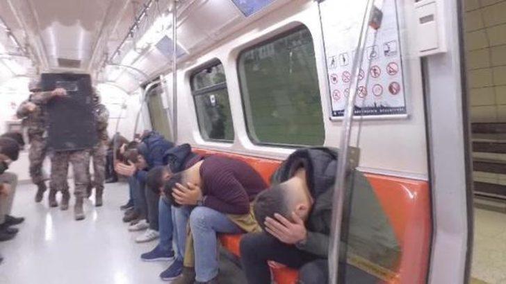 İstanbul metrosunda nefes kesen anlar! G5