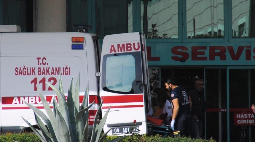 Bagaj kapağından d&uuml;şt&uuml;, ağır yaralandı