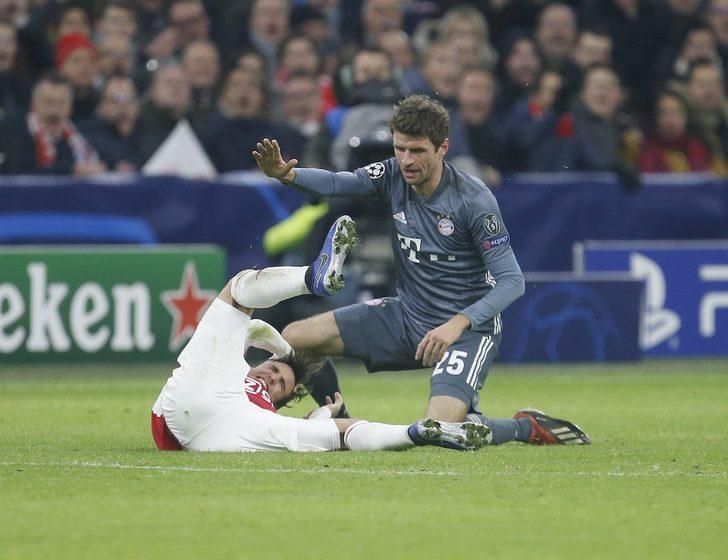 Thomas Müller'in Tagliafico'ya attığı tekme olay yarattı! G2