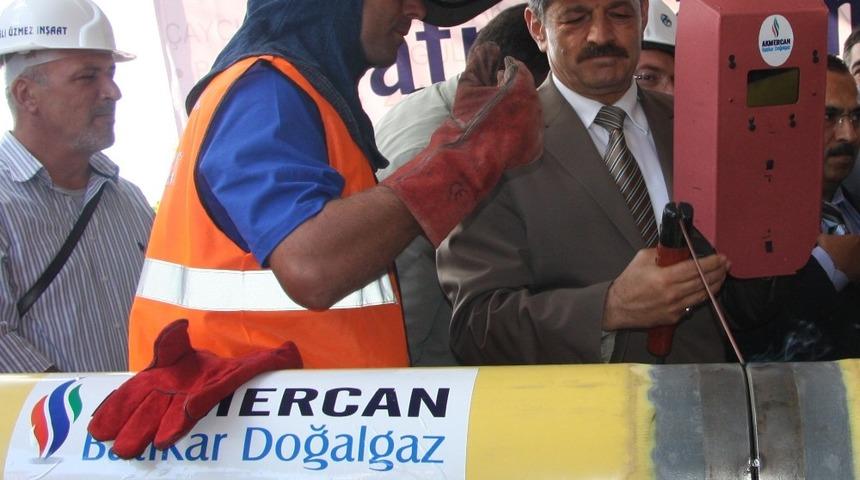 Bartın doğalgaz ile nefes aldı