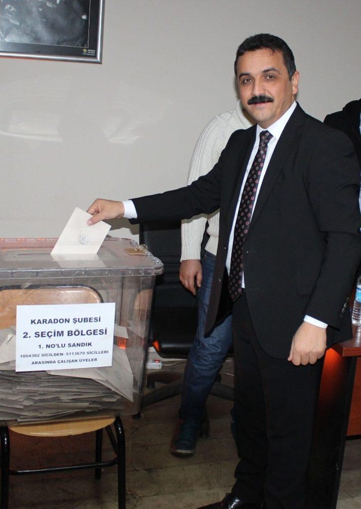 Madenci sandık başında G5