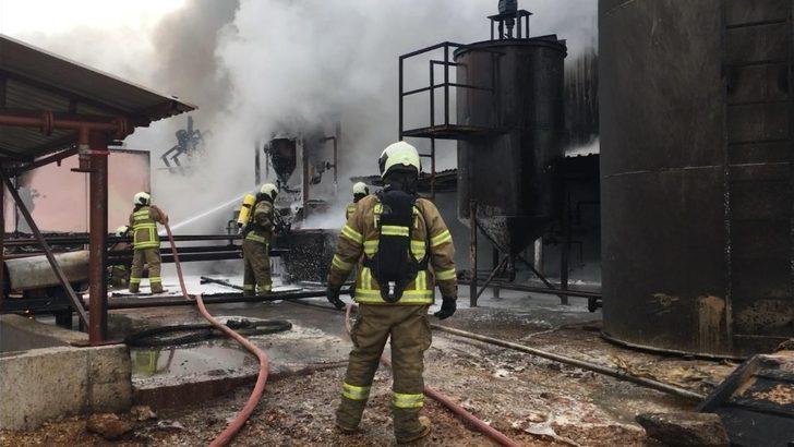 Bitkisel yağ fabrikasında yangın G2