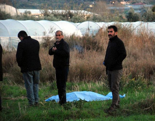 Koyunlarını otlatmaya gittiği arazide kalp krizinden öldü