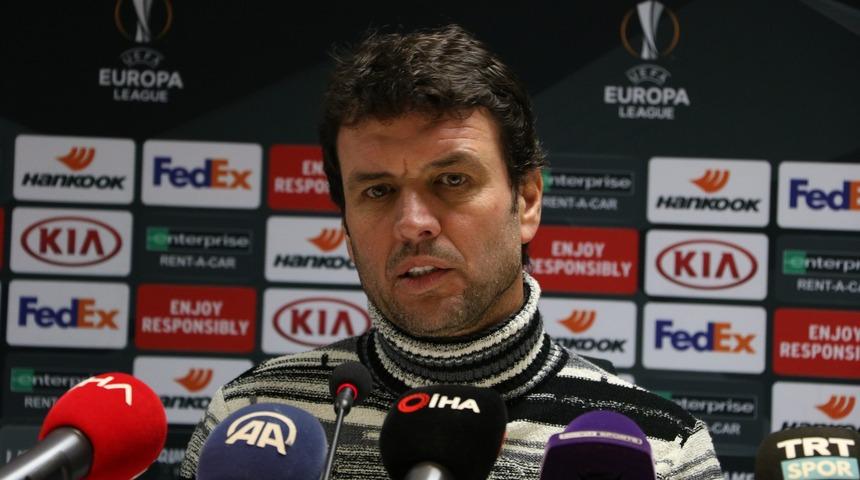 Cihat Arslan: UEFA Avrupa Ligi'ni puansız kapatmamış olduk