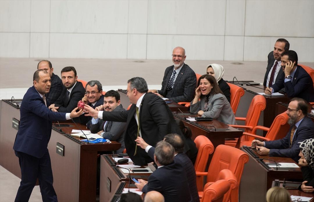 Meclis&rsquo;te g&uuml;ndem ejder meyvesi! Tek tek incelediler