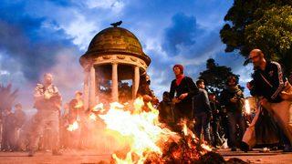 Kolombiya'da binlerce öğrenci sokağa çıktı