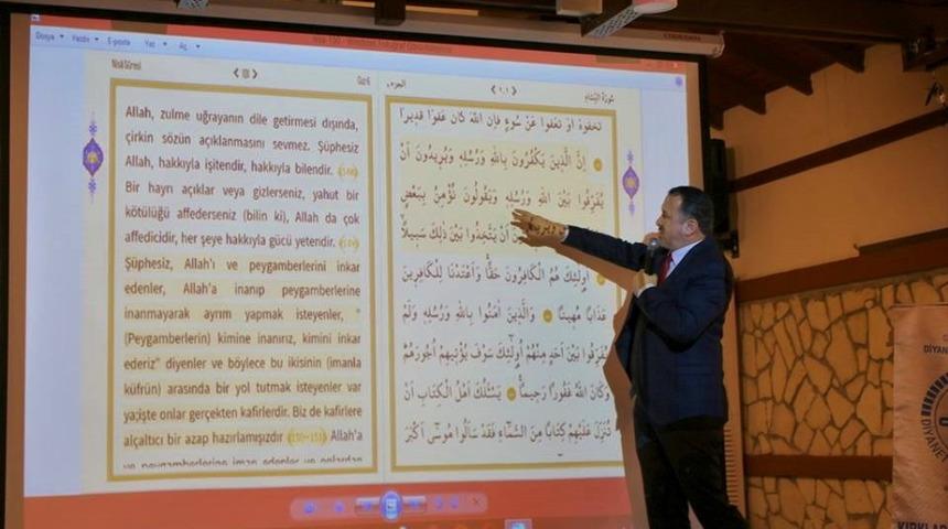 Din g&ouml;revlilerine yıkıcı akımlar hakkında bilgi verildi