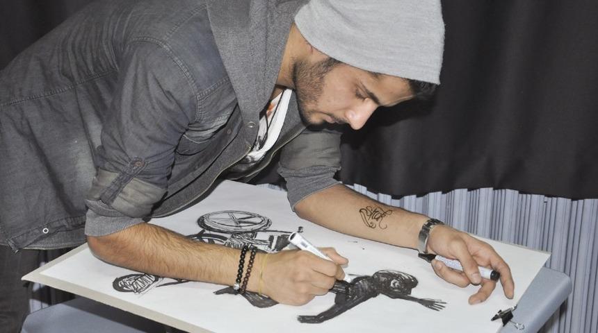 MYO &ouml;ğrencilerinden engelli farkındalık programı