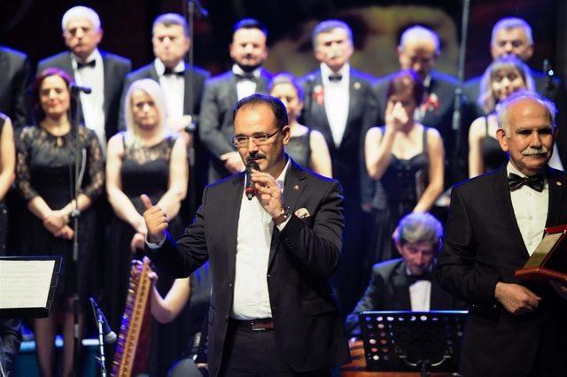 Başkan Cahan’a Musiki Derneği’nden ödül