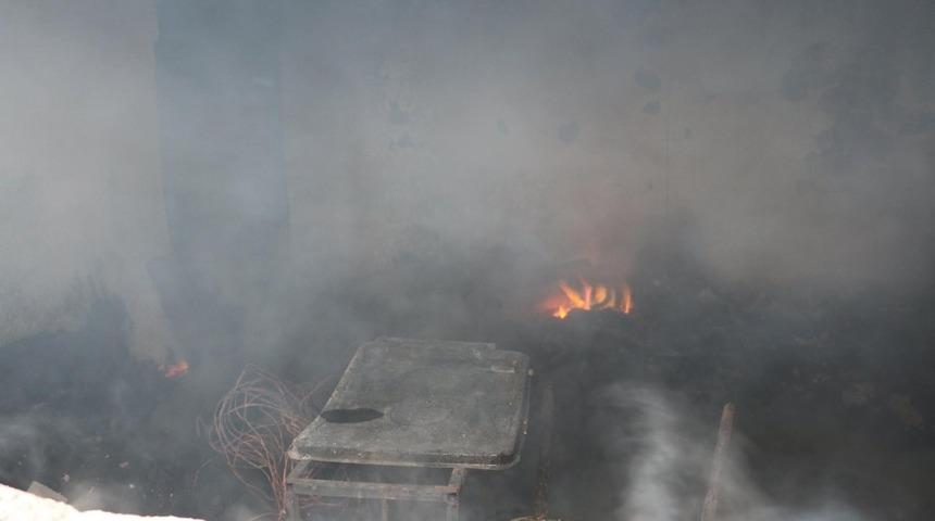 Boğazkale&rsquo;de yangın