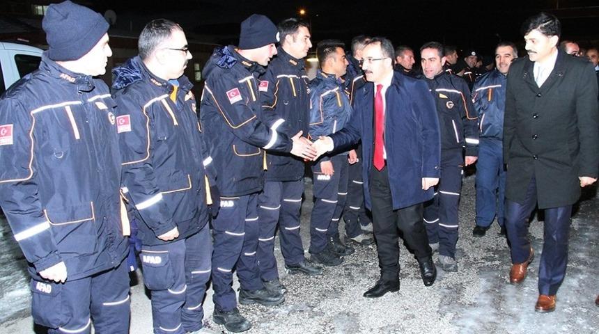 İ&ccedil;işleri Bakan Yardımcısı  İsmail &Ccedil;ataklı&rsquo;dan AFAD Erzurum&rsquo;a Ziyaret