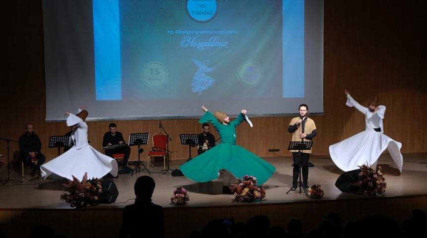 Hz. Mevlana, Karab&uuml;k &Uuml;niversitesinde anıldı