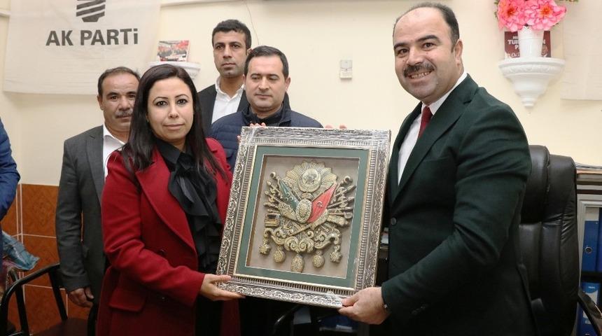 &Ccedil;ift&ccedil;i AK Parti Bozova teşkilatı ile bir araya geldi