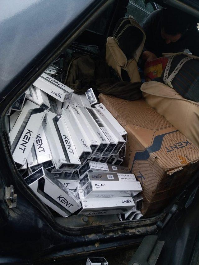Van’da 6 bin paket kaçak sigara ele geçirildi