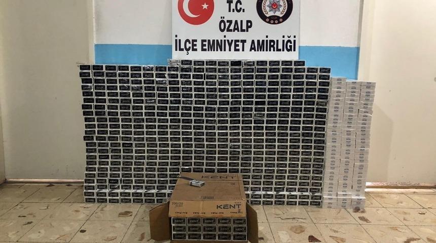 Van&rsquo;da 6 bin paket ka&ccedil;ak sigara ele ge&ccedil;irildi