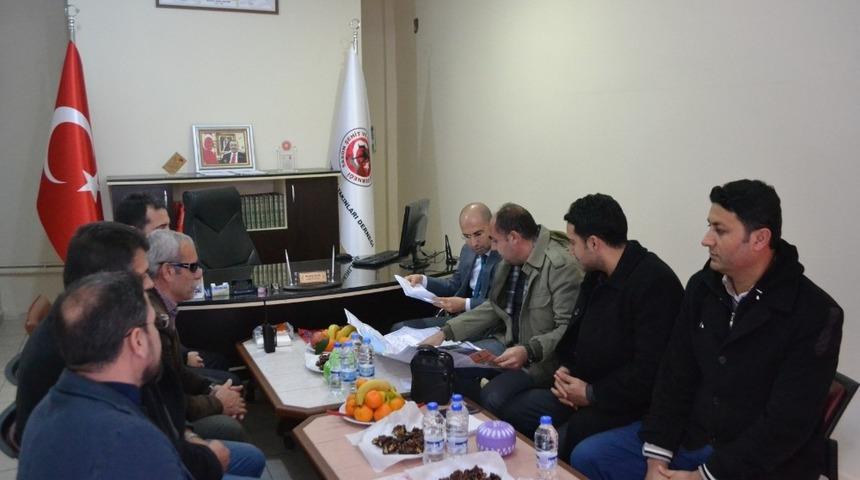 Kaymakam &Ouml;zadalı şehit yakınlarıyla bir araya geldi