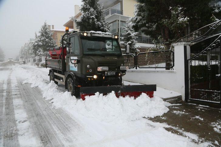 Karla mücadele için seferber oldular G1