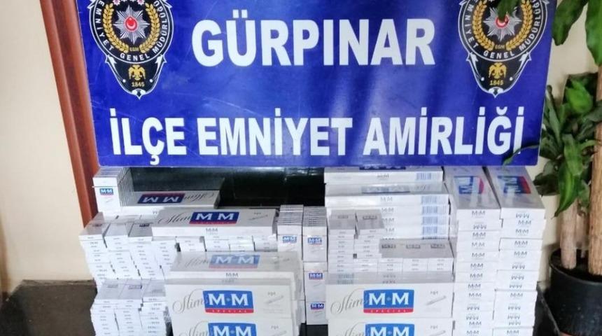 Van&rsquo;da bin 262 paket ka&ccedil;ak sigara ele ge&ccedil;irildi