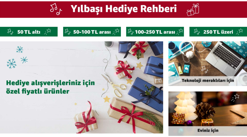 Amazon.com.tr’den Yılbaşı Hediye Rehberi