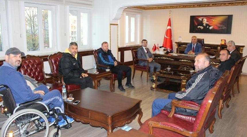 Kaymakam Yapıcı&rsquo;dan amat&ouml;re destek