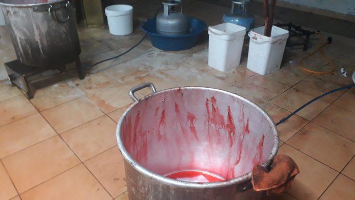  Kaçak nargile tütünü imalathanesine baskın G5