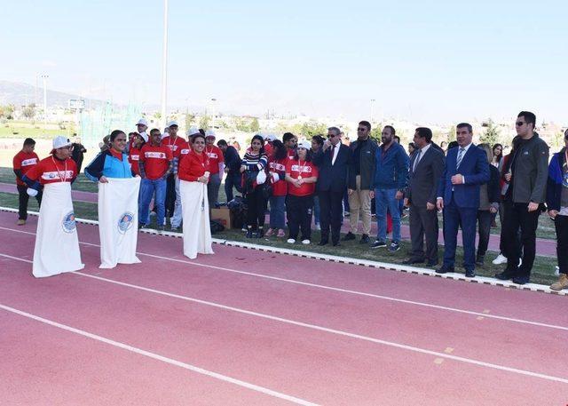 Mersin’de özel sporcular için şölen düzenlendi