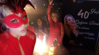 40. yaşını böyle kutladı