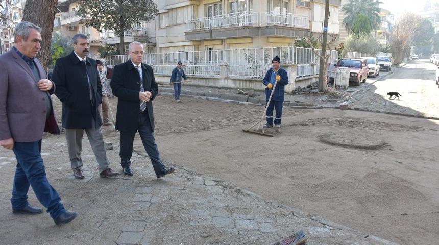 Başkan Kayda, &uuml;st Fevzipaşa&rsquo;daki &ccedil;alışmaları inceledi