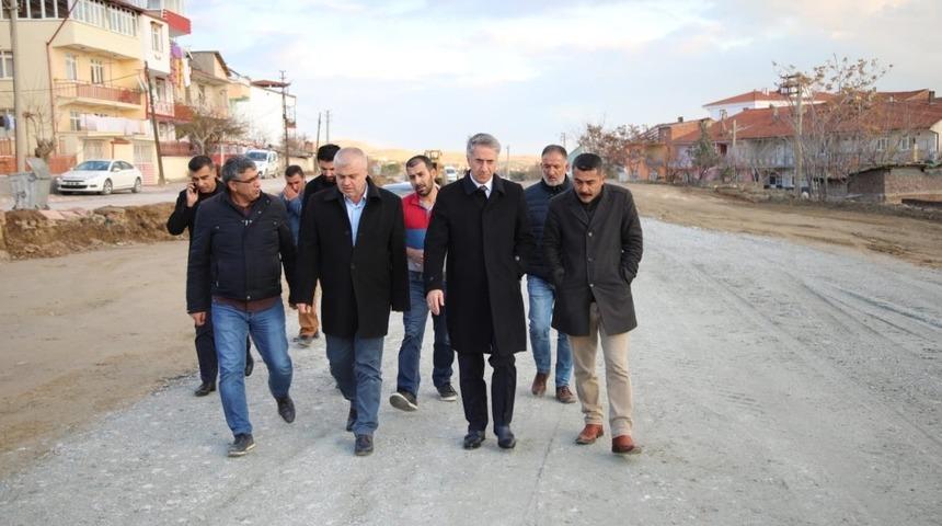 Başkan Yanılmaz &ccedil;alışmaları yerinde inceledi