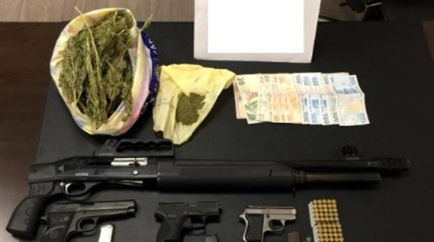 Gaziantep&rsquo;te uyuşturucu tacirlerine operasyon: 2 g&ouml;zaltı